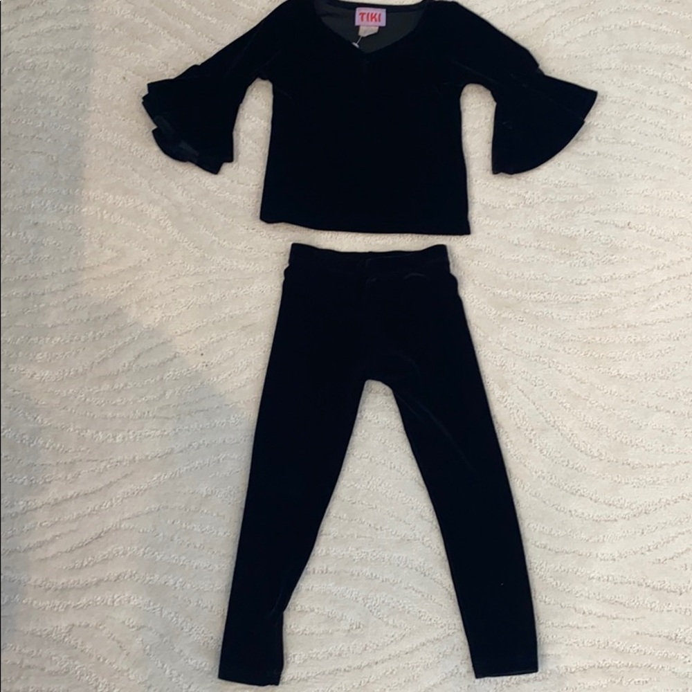 Velvet two piece set. Comfy & great to dress up